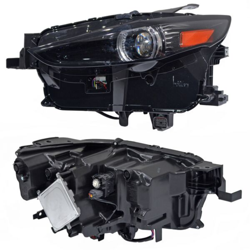 FARO MAZDA CX30 2020 AL 2024 F/NEGRO C/LEDS C/LUPA C/LUZ DIA C/MOTOR IZQ *A