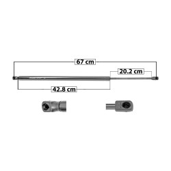 [50908MAN] AMORTIGUADOR 5TA PUERTA DODGE GRAND CARAVAN 08-10/ CHRYSLER TOWN & COUNTRY 08-10/ 67 42.8 20.2 ENTRADA TIPO 9 ENTRADA 2 TIPO 9 730 164.11 74.44 790 177.60 80.56 SPART 5562 TUR DER/ IZQ