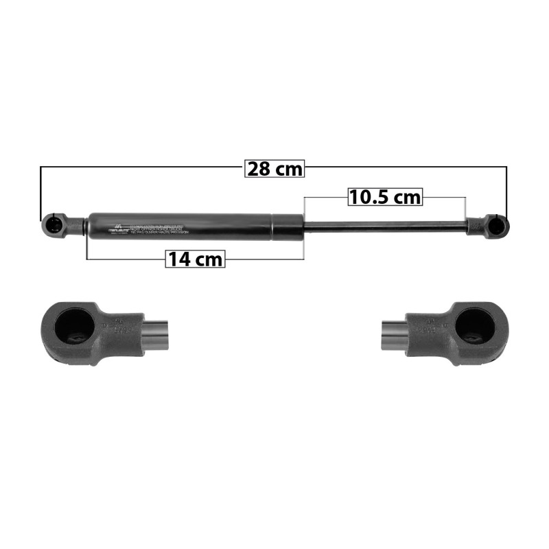 AMORTIGUADOR CAJUELA AUDI A4 96-01/ VOLKSWAGEN JETTA 99-04/ VOLKSWAGEN PASSAT 96-00/ AUDI S4 00-02/ 28 14 10.5 ENTRADA TIPO 1 ENTRADA 2 TIPO 1 520 116.9 53.02 460 103.41 46.91 9097 TUR