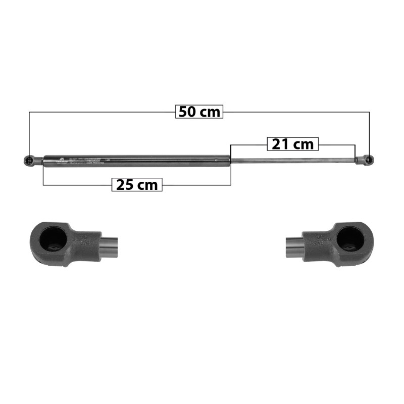 AMORTIGUADOR 5TA PUERTA PEUGEOT 308 13-17/ ALFA ROMEO GIULIETTA 10-18/ 50 25 21 380 85.42 440 98.91 7572 TUR DER/ IZQ