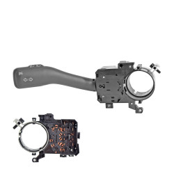[70920MAN] PALANCA DIRECCIONALES VOLKSWAGEN GOLF 00-06/ VOLKSWAGEN JETTA CLASICO 08-15/ VOLKSWAGEN JETTA A4 99-07/ LUCES ALTA 11 PINES NEGRA 12 V CC