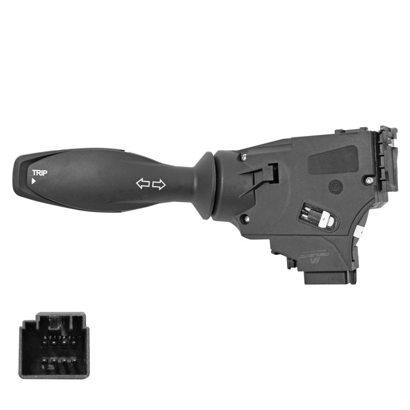 [70990MAN] PALANCA DIRECICIONALES FORD FIESTA 11-19/ FORD FIGO 14-19/ 8 PINES CON CRUISE CONTROL NEGRA 12 V CC 8A6T-13335-BC
