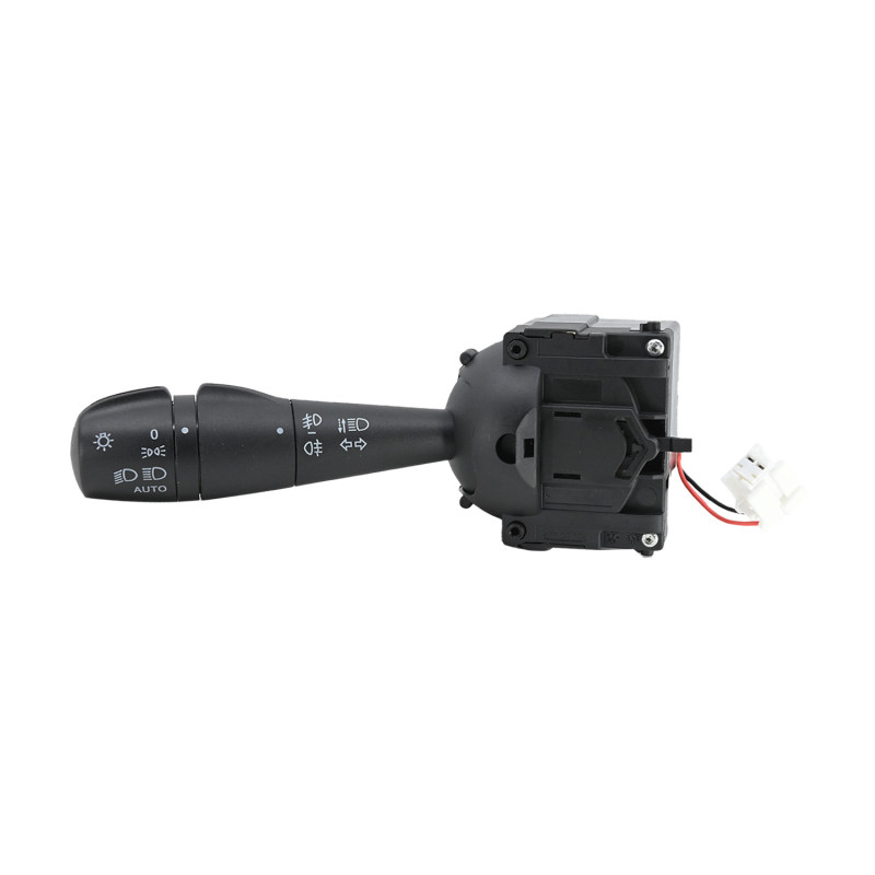 [71705MAN] PALANCA DIRECCIONALES RENAULT CAPTUR 18-19/ RENAULT DUSTER 13-20/ RENAULT LOGAN 15-19/ RENAULT OROCH 18-22/ RENAULT SANRO 16-20/ CONTROL LUCES 14 PINES CON NIEBLA LUCES AUTOMATICAS NEGRA CHIN 12 V CC 8201167992/251690 IZQLANTERA