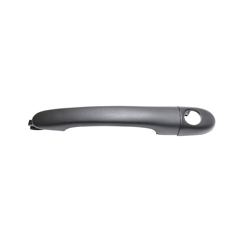 MANIJA EXTERIOR FIAT IDEA 10-16/ FIAT MOBI 17-18/ FIAT PALIO 05-18/ DODGE RAM 700 ADVENTURE 15-20/ FIAT STRADA 05-14/ DODGE VISION 15-18/ CON HOYO P/LLAVE CORRUGADA NEGRA PLASTICO TWN DER/ IZQDELANTERA