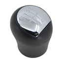 PERILLA (POMO) PALANCA VELOCIDADES RENAULT CLIO 02-10/ RENAULT KANGOO 04-08/ NISSAN PLATINA 02-10/ PALANCA NEGRA/CROMO 5 PIEL SINTETICA TIPO ORIGINAL CHN 8200568122