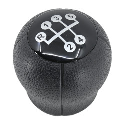 [109156MAN] PERILLA (POMO) PALANCA VELOCIDADES CHEVROLET CHEVY 94-11/ CHEVROLET CHEVY PICK UP 94-11/ CHEVROLET CORSA 03-09/ PALANCA NEGRO/GRIS 5 PIEL SINTETICA CHN 5738737