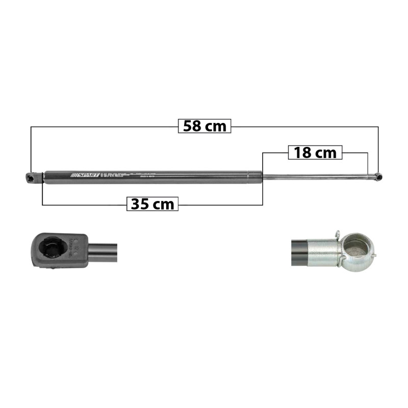 AMORTIGUADOR 5TA PUERTA ACURA MDX 07-09 58 35 18 ENTRADA TIPO 9 ENTRADA 2 TIPO 1 835 187.72 85.15 895 201.2 91.26 SPART 6470 TUR DER/ IZQ