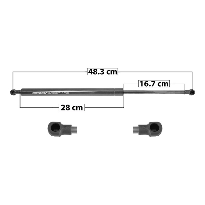 AMORTIGUADOR 5TA PUERTA AUDI A5 09-15 48.3 28 16.7 ENTRADA TIPO 1 ENTRADA 2 TIPO 1 720 161.86 73.42 780 175.35 79.54 SPART SP-7818 TUR DER/ IZQ