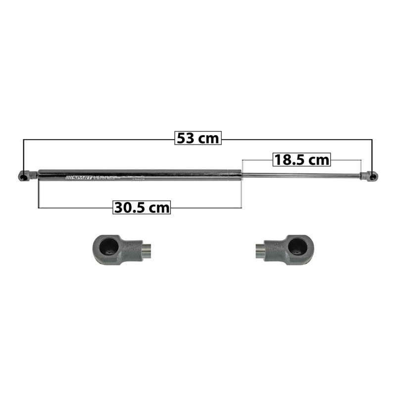 [50733MAN] AMORTIGUADOR 5TA PUERTA BMW X5 00-06 53 30.5 18.5 ENTRADA TIPO 1 ENTRADA 2 TIPO 1 500 112.4 50.98 560 125.89 57.1 SPART 7071 TUR DER/ IZQ