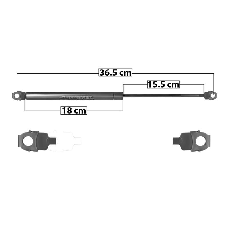 [60042MAN] AMORTIGUADOR COFRE BMW SERIE 3 92-98 36.5 ENTRADA TIPO 2 ENTRADA 2 TIPO 2 350 78.68 35.69 290 65.19 29.57 8653 TUR DER/ IZQ