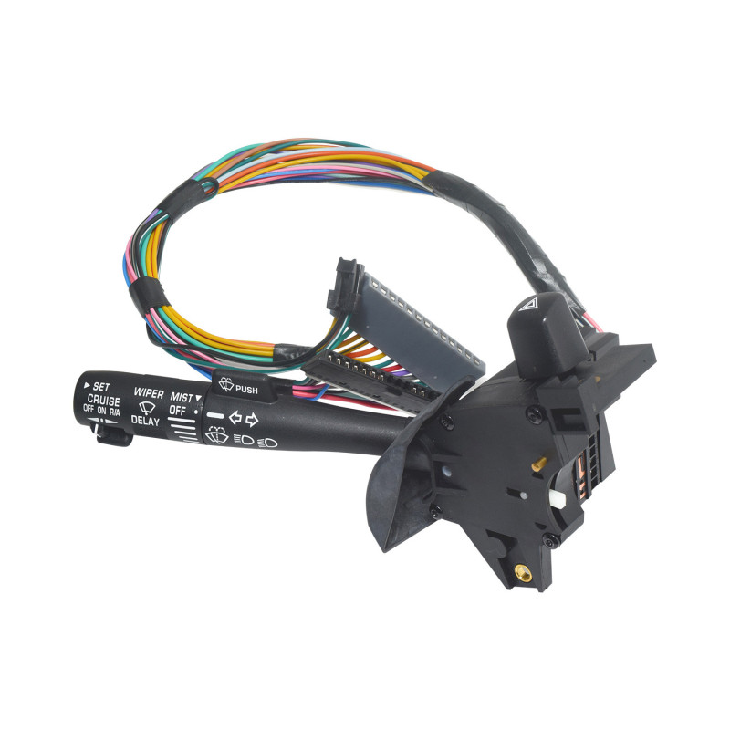 [70458MAN] PALANCA DIRECCIONALES CHEVROLET VENTURE 97-03 INTERMITENTE/LUCES/CRUISE CONTROL NEGRA TWN 12 V CC CUB