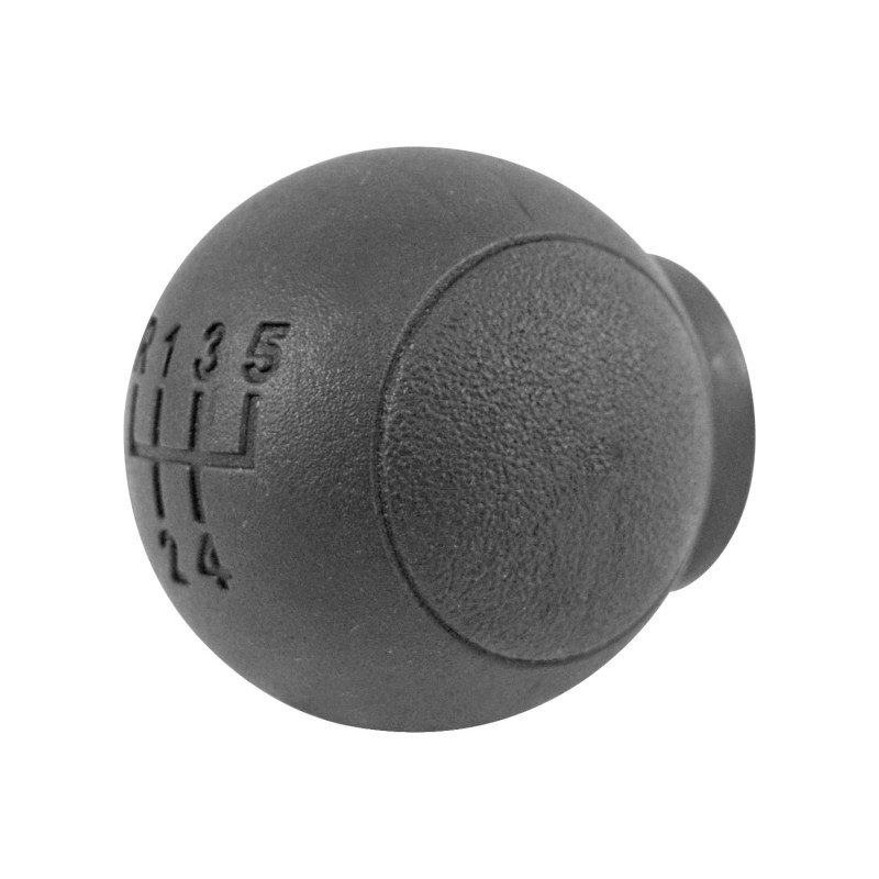 [96857MAN] PERILLA (POMO) PALANCA VELOCIDADES CHEVROLET AVEO 08-17 PALANCA NEGRA CORRUGADA TIPO BOLA MEX