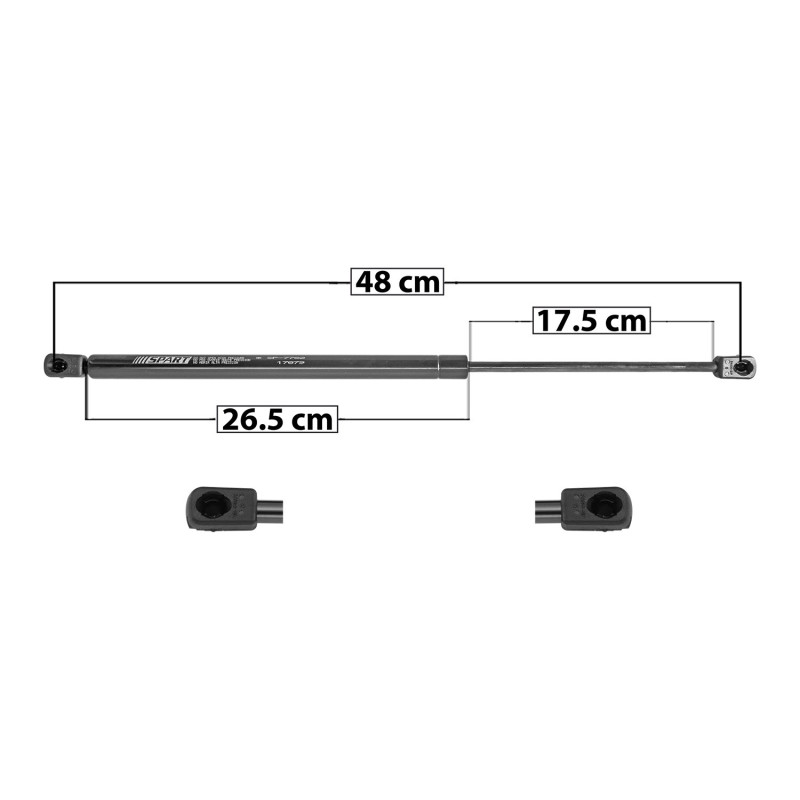 [33501MAN] AMORTIGUADOR 5TA PUERTA DODGE CALIBER 07-12 48 26.5 17.5 ENTRADA TIPO 9 ENTRADA 2 TIPO 9 445 100.04 45.38 505 113.53 51.5 SPART 7782 TUR DER/ IZQ