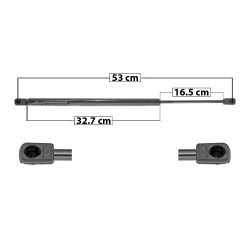 [60154MAN] AMORTIGUADOR 5TA PUERTA DODGE NITRO 07-12 53 32.7 16.5 ENTRADA TIPO 9 ENTRADA 2 TIPO 9 690 34.89 15.83 750 37.9 17.19 SP-7070 TUR DER/ IZQ