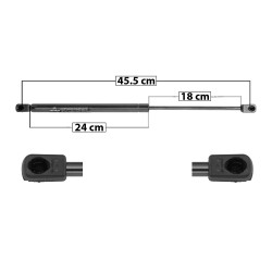 [60014MAN] AMORTIGUADOR 5TA PUERTA FORD FOCUS ZX3 00-05 45.5 24 18 ENTRADA TIPO 9 ENTRADA 2 TIPO 9 650 146.13 66.28 710 159.61 72.4 7985 TUR DER/ IZQ