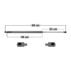 AMORTIGUADOR 5TA PUERTA HONDA ODYSSEY 03-04 69 40 25 ENTRADA TIPO 9 ENTRADA 2 TIPO 9 685 153.99 69.85 745 167.48 75.97 SPART 5474 TUR DER/ IZQ
