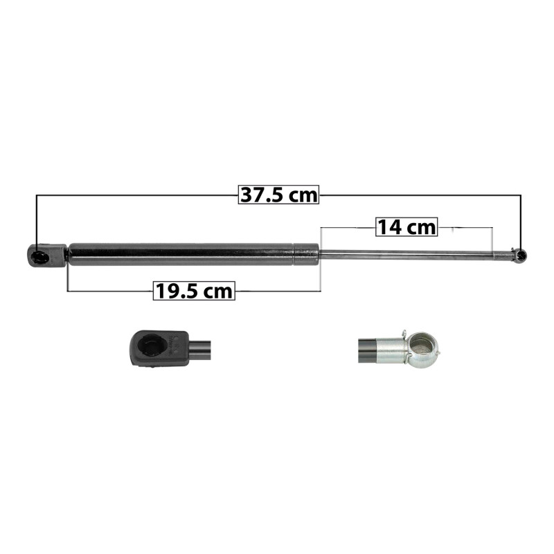 [49051MAN] AMORTIGUADOR COFRE HUMMER H3 06-10 37.5 19.5 14 ENTRADA TIPO 9 ENTRADA 2 TIPO 5 470 105.66 47.93 410 92.17 41.81 SPART 8562 TUR