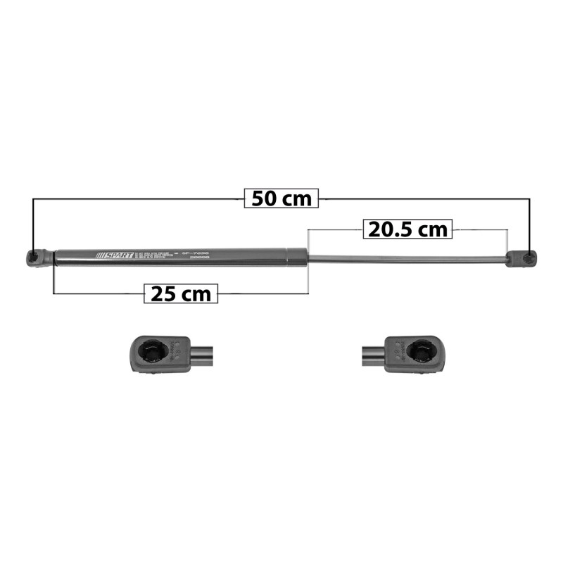 AMORTIGUADOR 5TA PUERTA MN MINI COOPER R56 07-14 50 25 20.5 ENTRADA TIPO 9 ENTRADA 2 TIPO 9 335 75.31 34.16 395 88.8 40.28 SPART SP-7698 TUR TWN DER/ IZQ