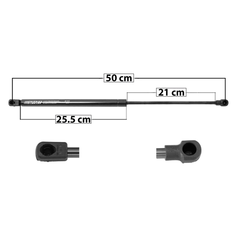AMORTIGUADOR 5TA PUERTA SEAT LEON 06-13 50 25.5 21 ENTRADA TIPO 9 ENTRADA 2 TIPO 1 310 69.69 31.61 370 83.18 37.73 SPART SP-7472 TUR DER/ IZQ