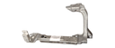 MARCO RADIADOR JAGUAR X760 2017 AL 2020 XE SOPORTE P/FARO DEL IZQ ORIGINAL COD. 3210041