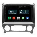 ESTEREO CHEVROLET SILVERADO 2014 AL 2018 NEG CAR PLAY ANDROID GPS WIFI C/PANTALLA TACTIL C/CAMARA REVERSA 4+32 GB REAKO SOUND