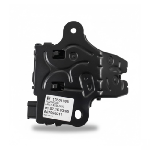 CHAPA DE CAJUELA CHEVROLET CRUZE 2011 AL 2016/ MALIBU 2014 AL 2019/ SONIC 2012 AL 2019 ELECT 4 PINS METAL ORIGINAL COD. 13501988