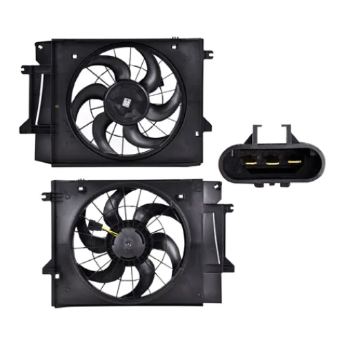 MOTOVENTILADOR NISSAN QUEST/ FORD VILLAGER/ MERCURY VILLAGER 1999 AL 2002 V6 3.3L P/RAD SENCILLO COMPLETO 3 PIN