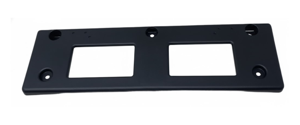 [POKI-SP16-ORNE3] PORTAPLACA DEL KIA SPORTAGE 2016 AL 2021 NEG ORIGINAL COD. 86519-D9010