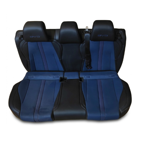 ASIENTO BANCA TRAS BYD DOLPHIN MINI 2024 AL 2026 PIEL S/CINTURON SEGURIDAD CENT C/SENS PASAJERO C/CABECERAS