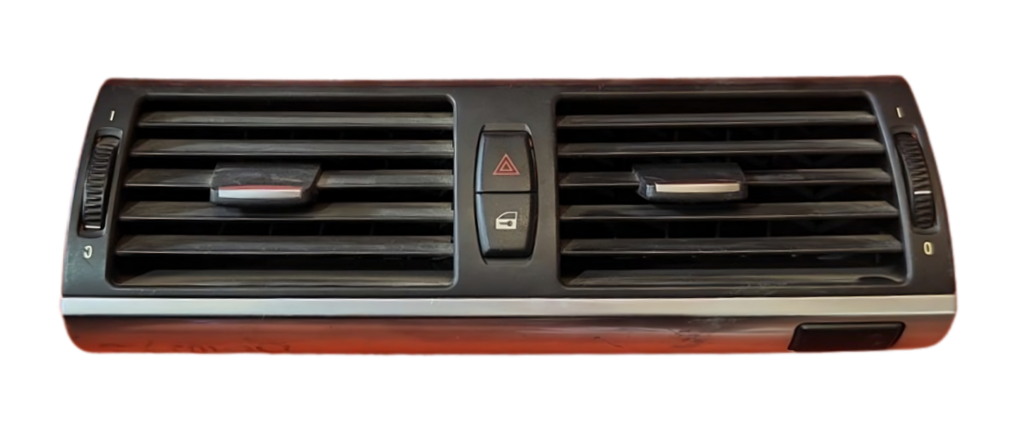 [REBM-X507-USORI53] REJILLA INTERIOR DE AIRE ACONDICIONADO BMW X5 E70 2007 AL 2013/ X6 E71/E72 2010 AL 2014 C/BOTON DE CIERRE P/INTERMITENTE CENT DEL DESMONTADO ORIGINAL COD. 64229220101