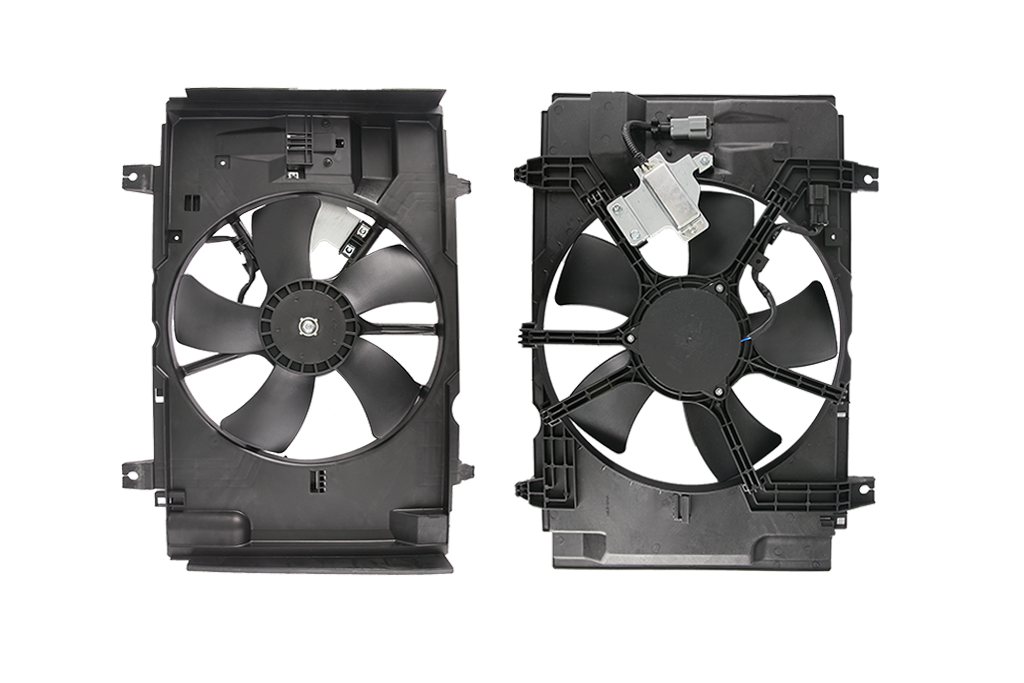 [21481EL30A] MOTOVENTILADOR NISSAN TIIDA 2007-2018 1.8 / CON AIRE ACONDICIONADO - COMPLETO CON TOLVA Y RESISTENCIA BRUCK