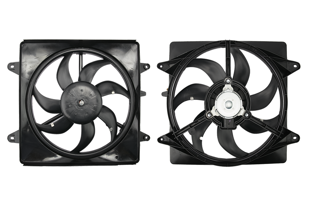 [5U0959455A-COMPL] MOTOVENTILADOR VOLKSWAGEN GOL 09-20 - LUPO 05-09 - CROSSFOX 06-17 - SAVEIRO 09-20 /COMPLETO - SIN A/C BRUCK