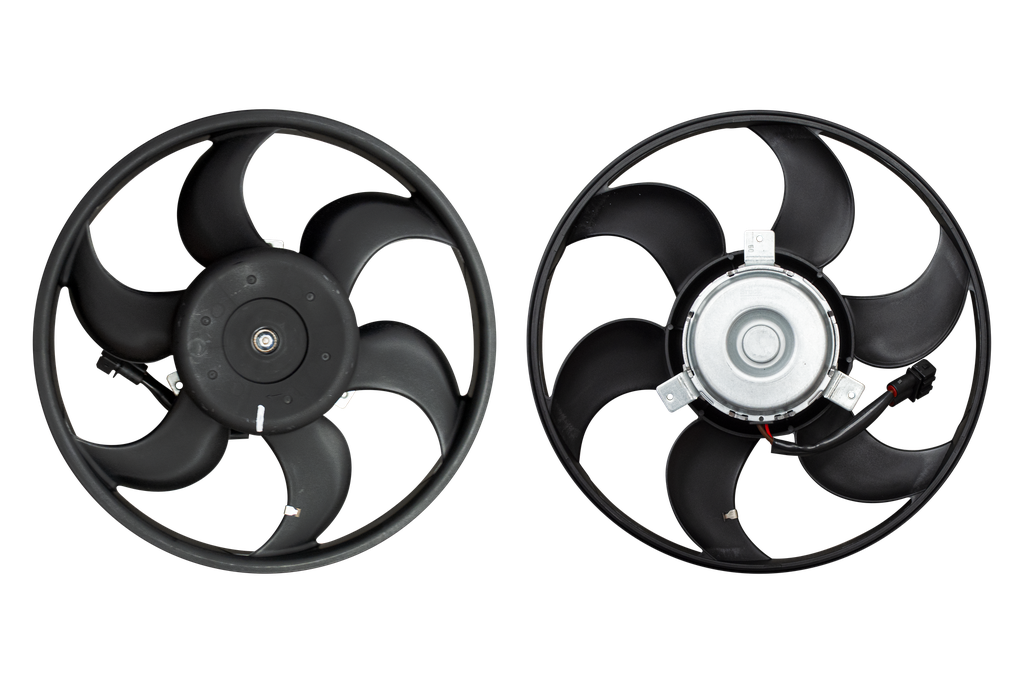 [377959455HK] MOTOVENTILADOR VOLKSWAGEN POINTER 1998-2010 1.8 / 320 MM - 300W - CON AIRE ACONDICIONADO - CON ARNES BRUCK