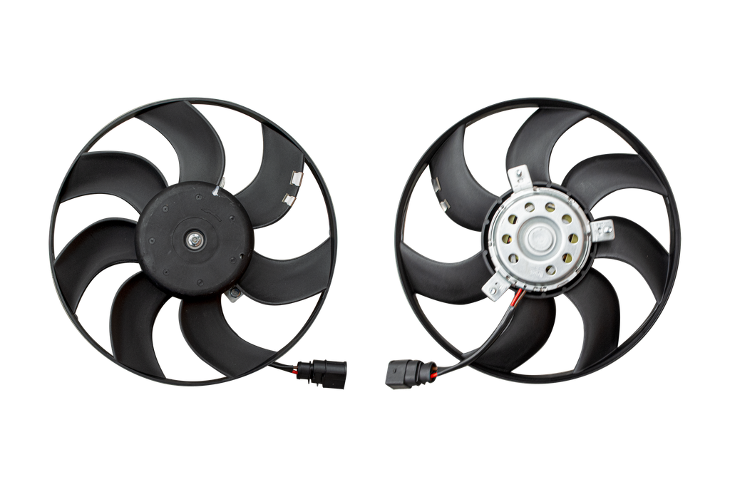 [1K0959455ES] MOTOVENTILADOR VOLKSWAGEN JETTA VI BICENTENARIO 11-18 - BORA 05-10 - POLO 13-19 / 295 MM - 150W - DER - AUXILIAR BRUCK