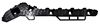 [GDKI-K324-4P841] GUIA (FASCIA) DEFENSA KIA K3 2024 AL 2026 4 PTAS LAT TRAS DER