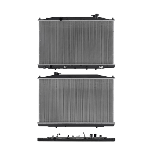 [RAHO-OD11-AUTPAAL] RADIADOR HONDA ODYSSEY 2011 AL 2017 V6 3.5L AUT C/SALIDA P/AIRE 17 5/7X29 5/6X16MM ALUM SOLD *R