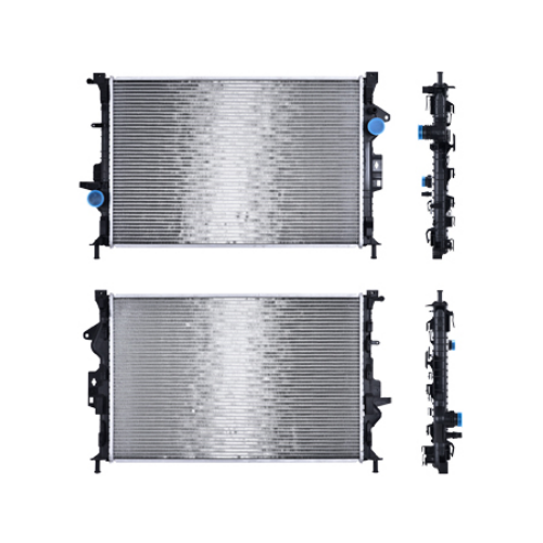 [RAFO-ES13-PAAL] RADIADOR FORD ESCAPE 2013 AL 2016/ TRANSIT 2014 AL 2018 L4 1.6/2.0/2.5L AUT C/SALIDA P/AIRE 26 3/8X17 5/9X26MM ALUM SOLD *R