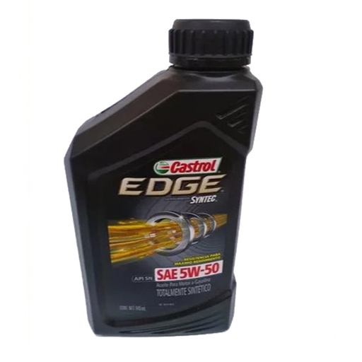 [910009] ACEITE SINTETICO MULTIGRADO EDGE SAE 5W50 946 ML CASTROL (121699)