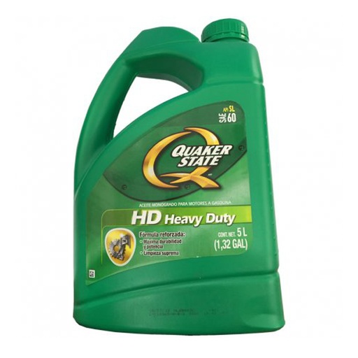 [23390905] ACEITE GREEN OIL SAE 90 5L QUAKER STATE