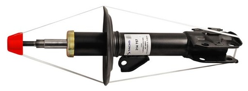 [314757] AMORTIGUADOR SUSP TOYOTA YARIS 06-14 SACHS GAS DEL IZQ