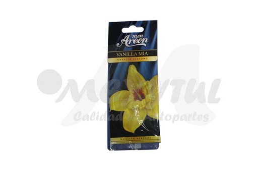 [3800034966146] AROMATIZANTE MON AREON VANILLA MIA QUALITY PERFUME 1 PZA