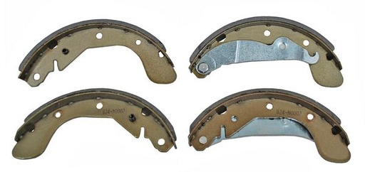 [824-N0007] BALATAS CHEVROLET CHEVY 94-12 SEMI-METALICA JGO TRAS