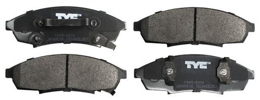 [825-D376-MS] BALATAS CHEVROLET LUMINA 90-01 SEMI-METALICA JGO DEL