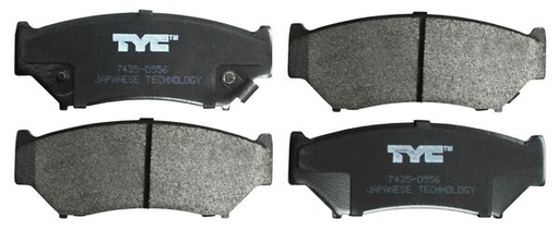 [825-D556-MS] BALATAS CHEVROLET TRACKER 89-01 4X4 SEMI-METALICA JGO DEL