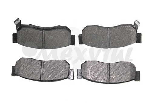 [UBAL7155D275] BALATAS NISSAN TSURU I DE 1984 AL 1987DELJGOSEMI-METALICADCCOD 7155-D275/TSURU II DE 1988 AL 1991 (115910)