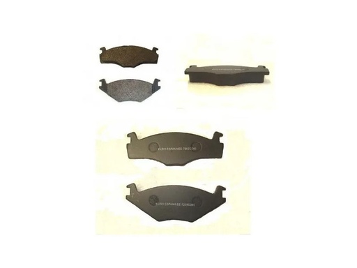 [7209D280] BALATAS VOLKSWAGEN ATLANTIC DE 1984 AL 1987 / CARIBE GT DE 1984 AL 1986 / CORSAR VARIAT DE 1984 AL 1988 / GOLF DE 1987 AL 1994 1.80L L4 8VAL / JETTA DE 1987 AL 1995 DC COD. 7209D280 (122551)