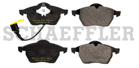 [AUA897BAL] BALATAS AUDI A8 QUATTRO DE 1997 AL 1999 / A6 QUATTRO DE 1997 AL 2001 / QUATTRO DE 2000 AL 2006 DEL RUVILLE COD. D5557434A (120027)