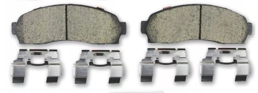 [FORAN03BAL] BALATAS FORD RANGER XL DE 2003 AL 2010 EXPLORER DE 2002 AL 2004 EXPLORER SPORT DE 2002 AL 2004 JGO SEMI-METALICA RUVILLE COD. D83377060(119830)