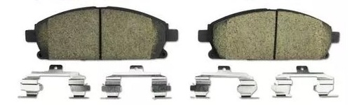 [NIPAT01BALDSEMEJG] BALATAS NISSAN PATHFINDER DE 2001 AL 2004 DEL SEMI-METALICA WAGNER COD. WX855(117386)