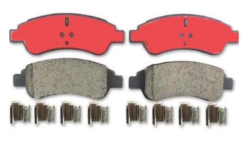 [PE20601BAL] BALATAS PEUGEOT 206 DE 2001 AL 2008 DEL JGO RUVILLE COD. D00013390(120018)